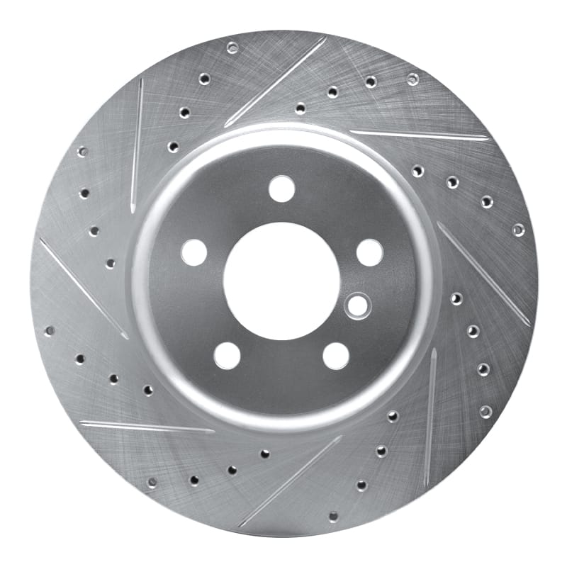 R1 Concepts — R1 11-19 BMW 535D xDrive Front Left Drilled & Slotted Silver Brake Rotor
R1 Brake Rotor Drill