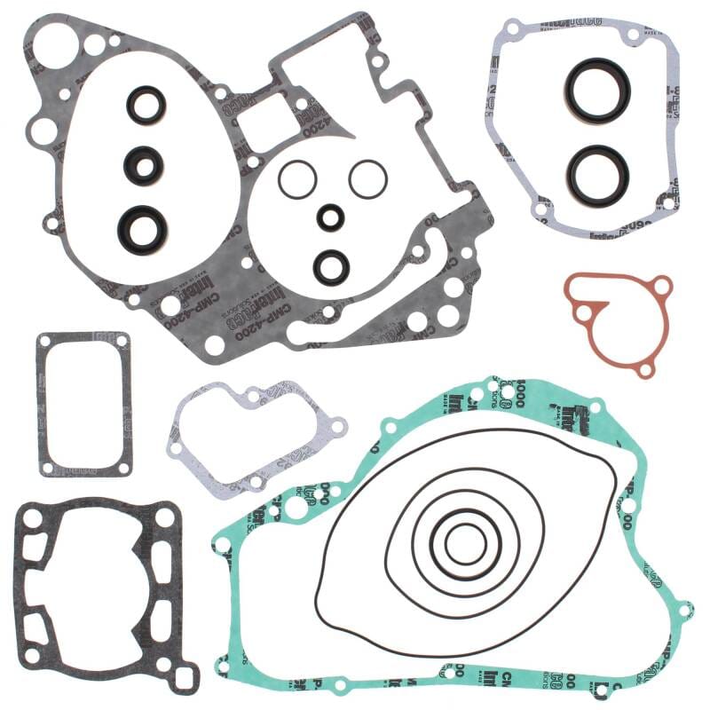 Vertex Pistons — Vertex Gaskets 01-03 Suzuki RM125 Complete Gasket Kit w/ Oil Seals