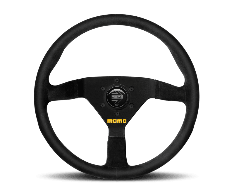 MOMO — Momo MOD78 Steering Wheel 350 mm - Black Suede/Black Spokes