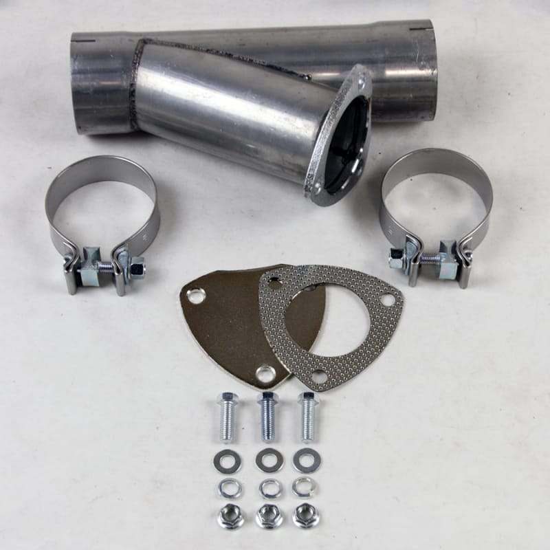 Granatelli Motor Sports — Granatelli 2.0in Aluminized Mild Steel Manual Exhaust Cutout w/Slip Fit/Band Clamp
Exhaust Cut-Out