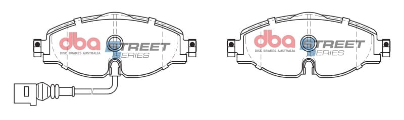 DBA — DBA 14-17 Volkswagen GTI Mk7 (w/Perf Pkg 340mm Front Rotor) Street Series Front Brake Pads
Brake Pad