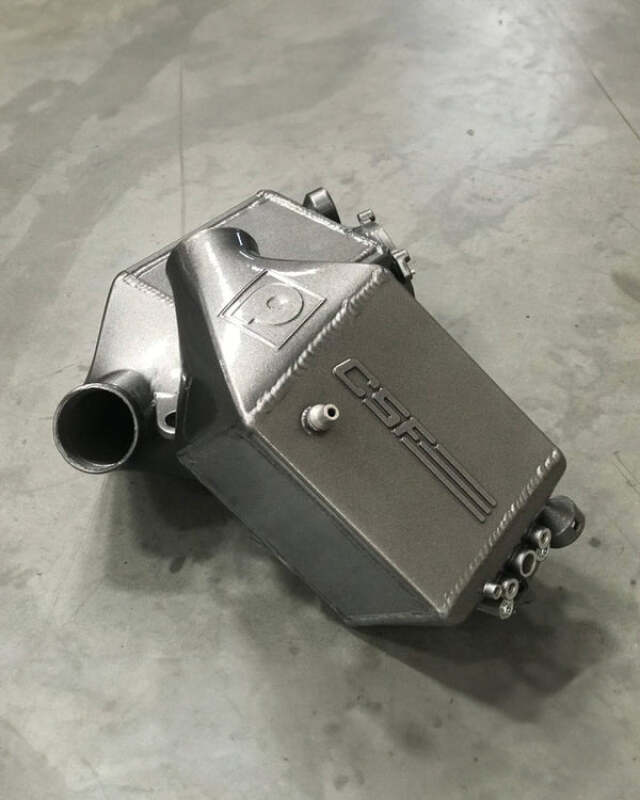 CSF — CSF 12-16 BMW M5 (F10) / 12-18 BMW M6 (F06/F12/F13) Twin Charge-Air-Cooler Set - Smoke Silver