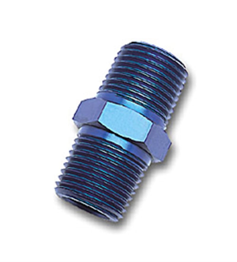 Russell — Russell Performance 3/8in Male Pipe Nipple (Blue)
Adapter Fitting