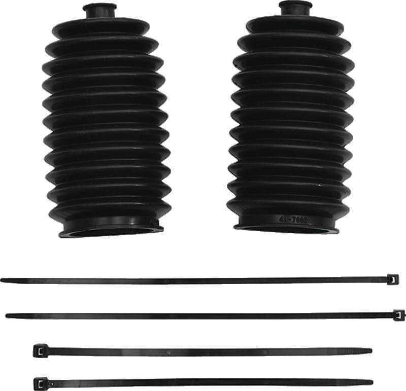 QuadBoss — QuadBoss 17-19 Polaris ACE 500 Steering Rack Tie Rod Assembly Kit - Replacement Race Boot
