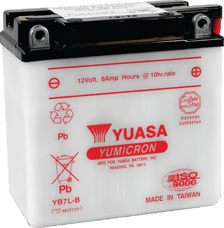Yuasa Battery — YB7L-B Battery