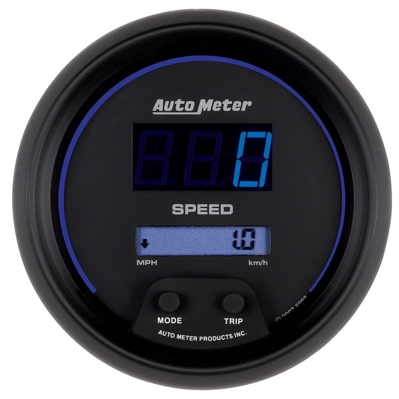 AutoMeter — Autometer Cobalt Digital 85.7mm Black Electric Programable Speedometer
3.4" SPD 120MPH CBD