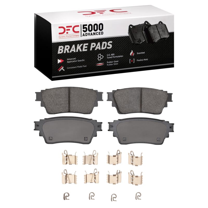 DFC — DFC 17-25 Mitsubishi Outlander Rear 5000 Advanced Ceramic Brake Pads and Hardware Kit
DFC Brake Pad Set