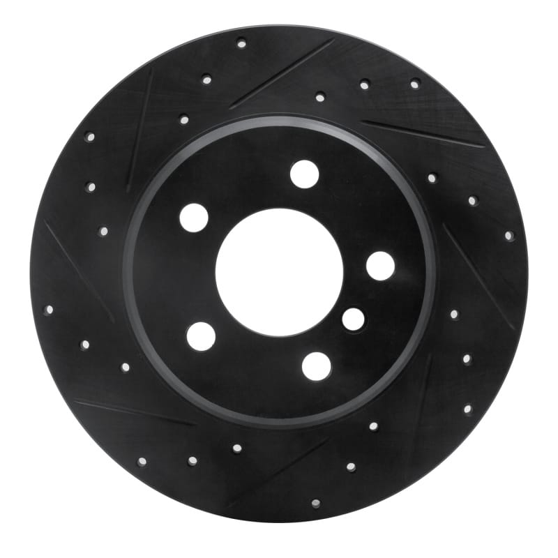 R1 Concepts — R1 00-06 BMW X5 Rear Left Drilled & Slotted Black Brake Rotor
R1 Brake Rotor Drill