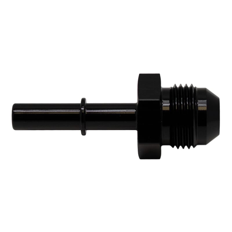 DeatschWerks — DeatschWerks 8AN Male Flare to 5/16in Male EFI Quick Connect Adapter - Anodized Matte Black
Lines & Fittings