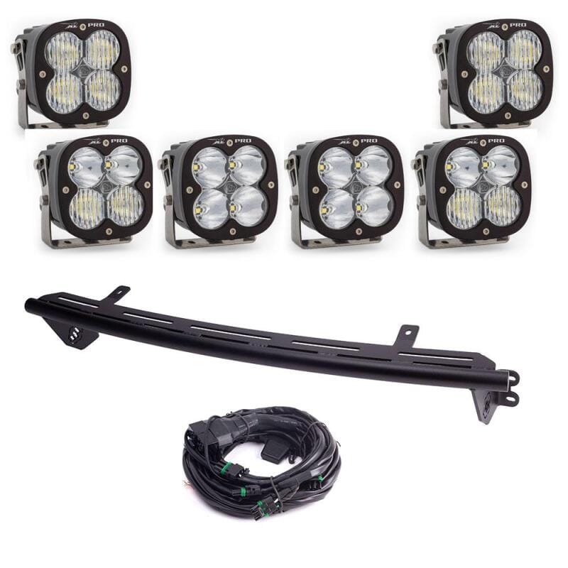 Baja Designs — Baja Designs 23+ Ford Super Duty XL Pro Bull Bar Light Kit w/ Upfitter