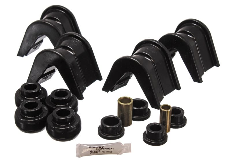 Energy Suspension — Energy Suspension 76-77 Ford Bronco/66-72 F-100/F-150 Blk 4 Deg Offset Complete 14 Pc C-Bushing Set
Master Bushing Kit