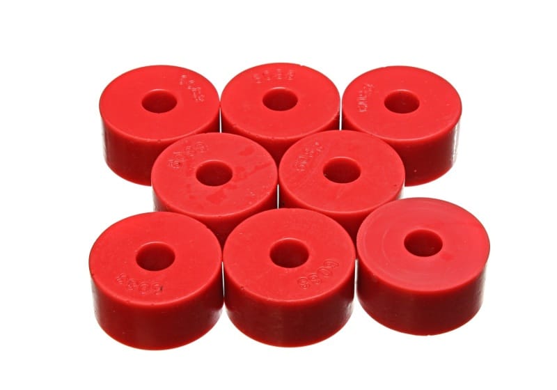 Energy Suspension — Energy Suspension Pad - Med - 1-1/2in OD x 7/16in ID x 3/4in H - Red
LeafSprngInsulator