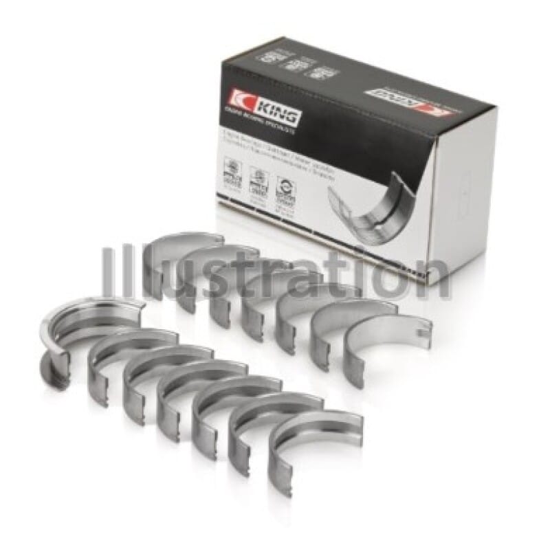 King Engine Bearings — King Engine Bearings Cummins 6Bt/6Bta/6Btaa (Size +0.75mm) Main Bearing Set
Engine Bearing