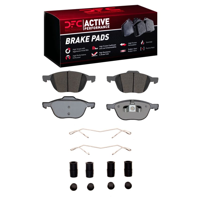 DFC — DFC 04-22 Ford EcoSport Front Active Performance Pads and Hardware Kit
DFC Brake Pad Set