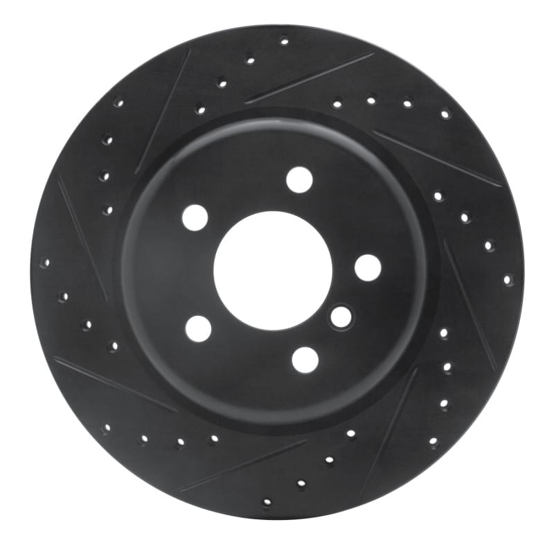 R1 Concepts — R1 11-16 BMW 535I Rear Left Drilled & Slotted Black Brake Rotor
R1 Brake Rotor Drill