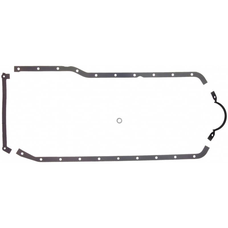 Fel-Pro — Fel-Pro 17975 Engine Oil Pan Gasket Set 24 Bolt Hole Multi Piece Gasket