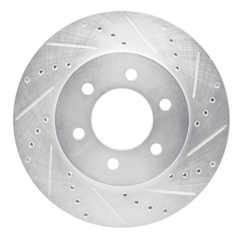 R1 Concepts — R1 02-06 Ford Expedition Front Right Drilled & Slotted Silver Brake Rotor
R1 Brake Rotor Drill