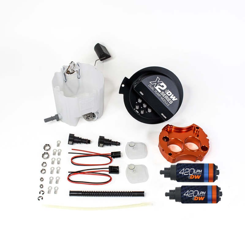 DeatschWerks — DeatschWerks X2 Series Fuel Pump Module w/ 2 DW420s For 2010-15 Camaro LS 3.7 V6
Modules