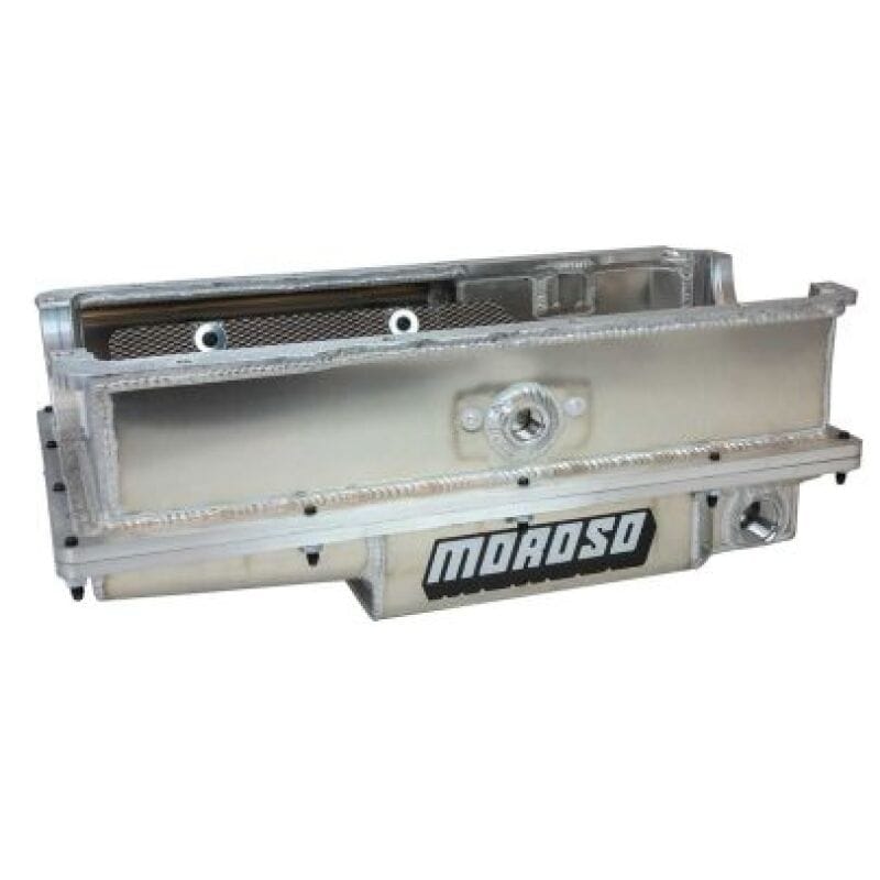 Moroso — Moroso SBF 351W/Energy Mfg 351W 2 Piece External Wet Sump 8in Aluminum Oil Pan