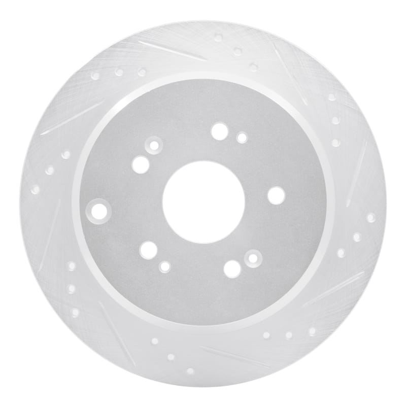 R1 Concepts — R1 2005-2018 Acura RDX Rear Right Drilled & Slotted Silver Brake Rotor
R1 Brake Rotor Drill