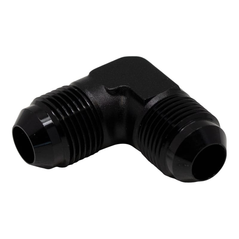 DeatschWerks — DeatschWerks 8AN Male Flare to 8AN Male Flare 90-Degree Fitting - Anodized Matte Black
Lines & Fittings