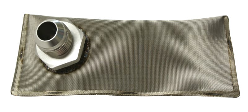 Fuelab — Fuelab In-Tank Fuel Sock Kit 100 Micron Stainless w/-10AN Adaptor Fitting for 4X4xx Series Pumps