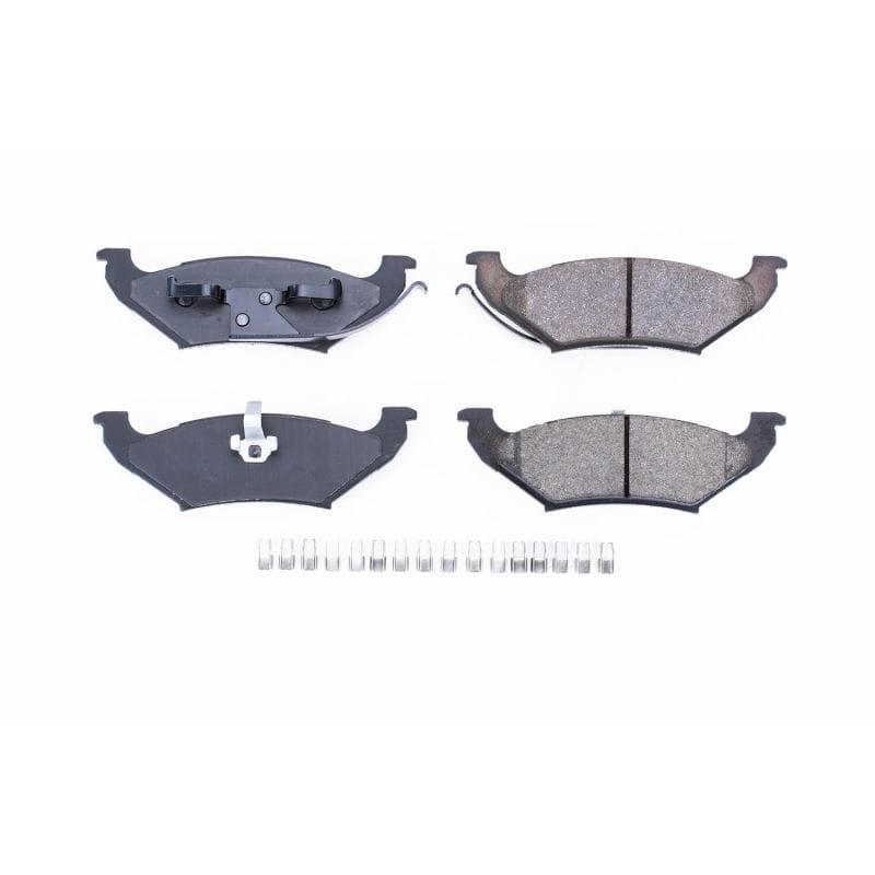 PowerStop — Power Stop 97-00 Chrysler Town & Country Rear Z17 Evolution Ceramic Brake Pads w/Hardware
Z17 Brake Pads