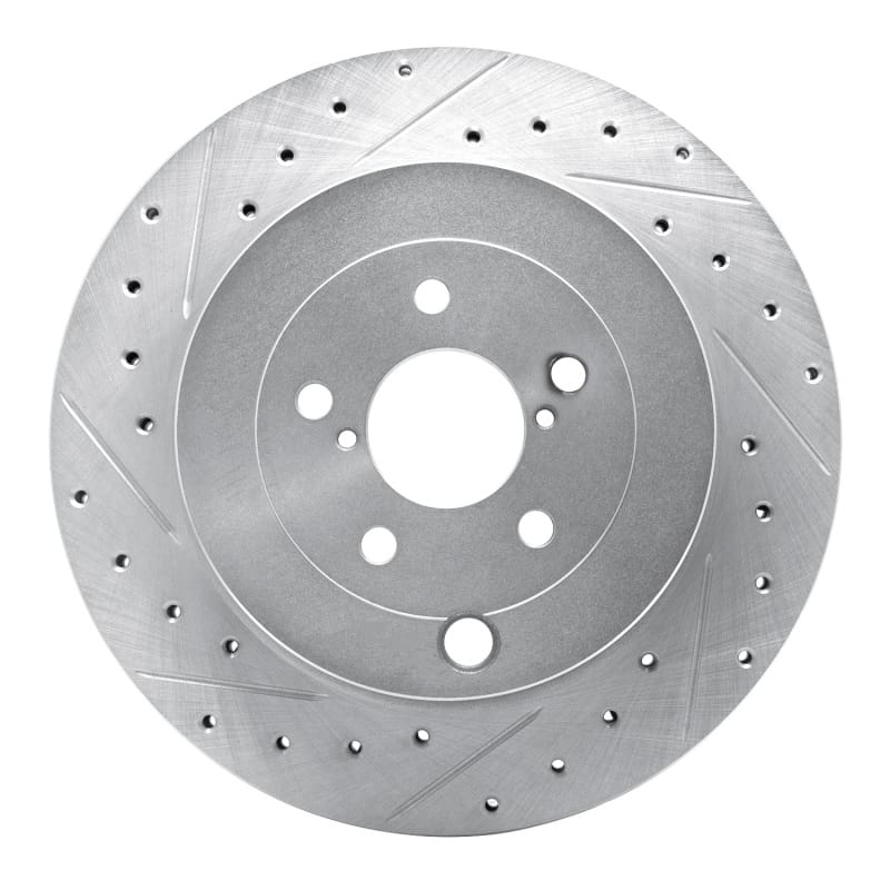 R1 Concepts — R1 17-25 Subaru BRZ Rear Left Drilled & Slotted Silver Brake Rotor
R1 Brake Rotor Drill