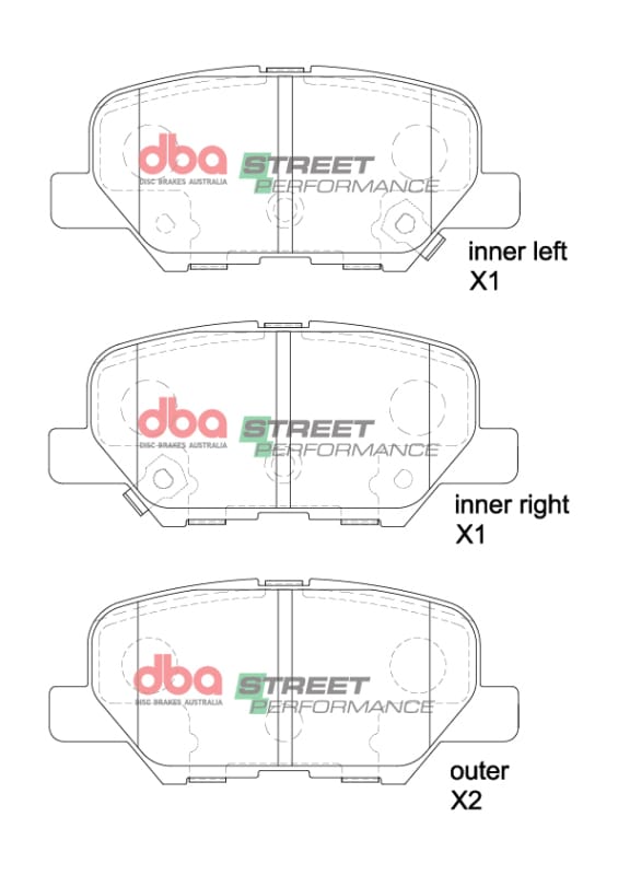 DBA — DBA 14-17 Mazda 3 SP Performance Rear Brake Pads
Brake Pad