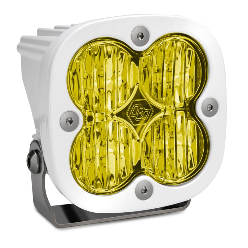 Baja Designs — Baja Designs Squadron Sport Wide Cornering White LED Light Pod Pattern - Amber
