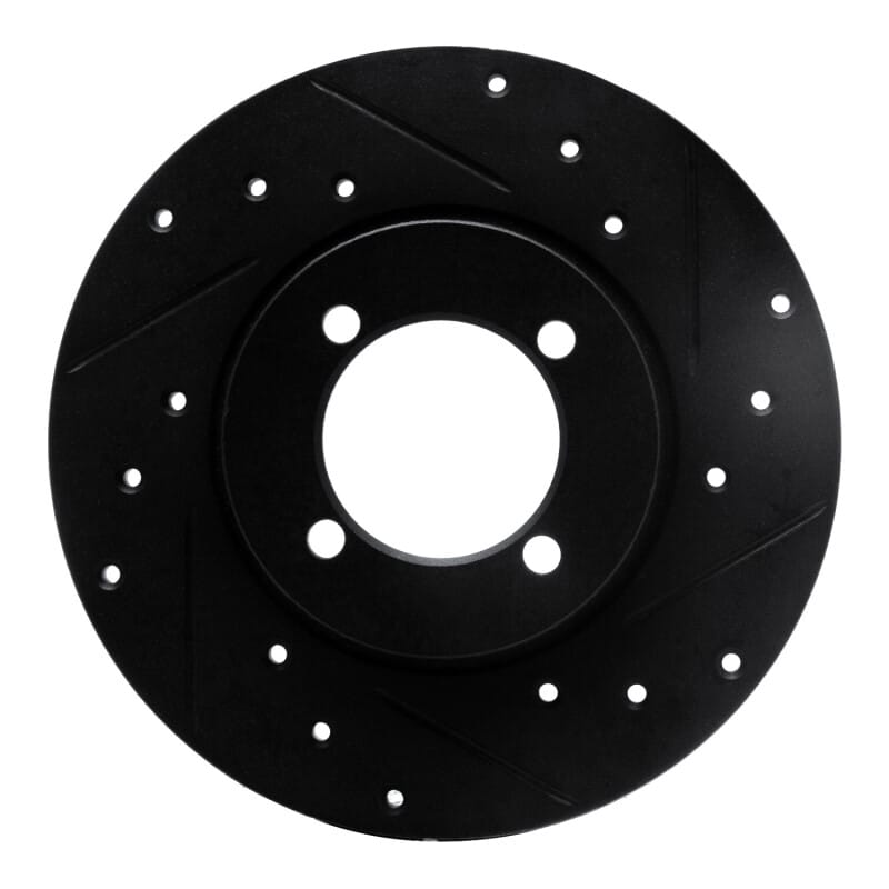 R1 Concepts — R1 74-87 Dodge COLT Front Right Drilled & Slotted Black Brake Rotor
R1 Brake Rotor Drill