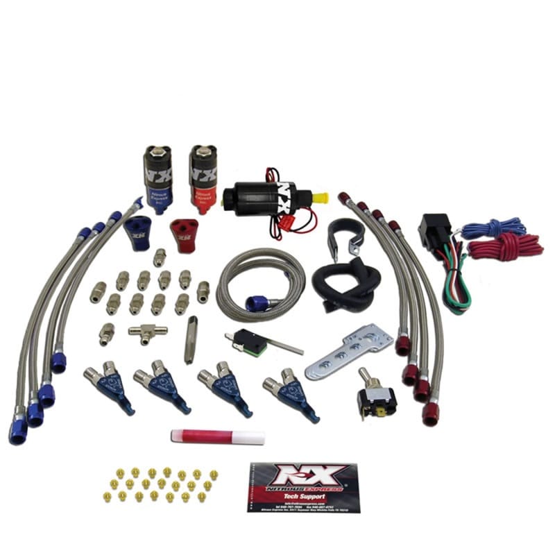 Nitrous Express — Nitrous Express 4 Cyl Piranha Nitrous Kit (For EFI Applications) w/o Bottle
Injection System Kit
N2OSys
