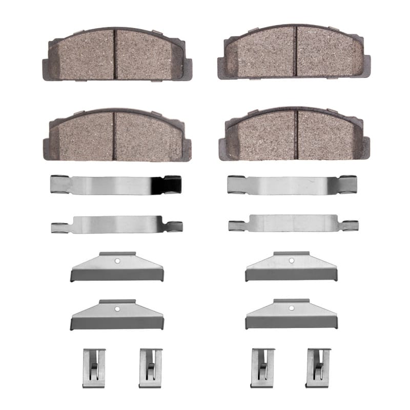 DFC — DFC 70-74 Toyota Corolla (US/Canada) Front 5000 Advanced Semi Metallic Brake Pads and Hardware Kit
DFC Brake Pad Set