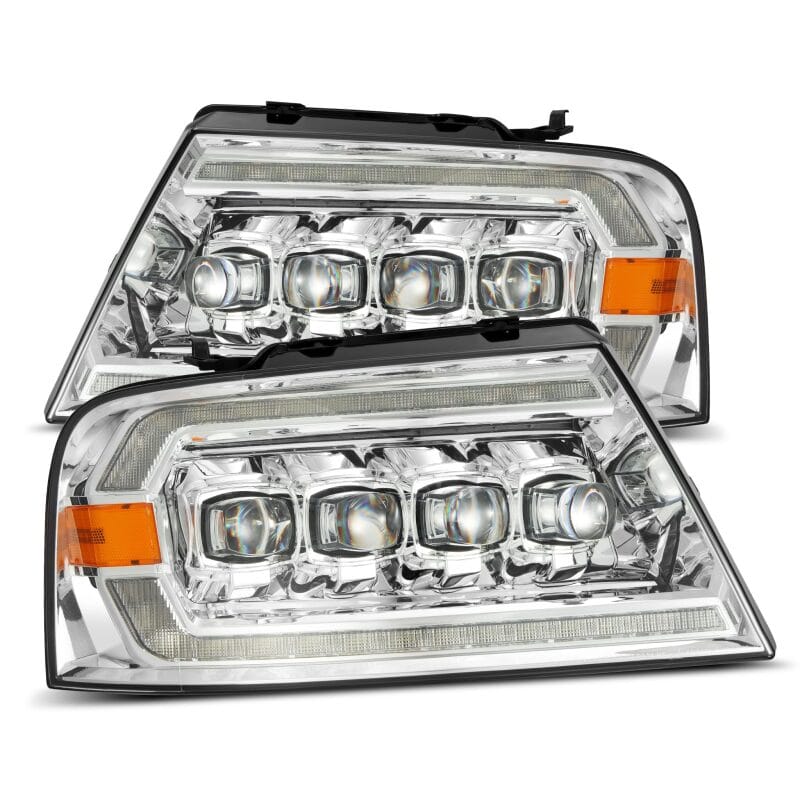 AlphaRex — AlphaRex 04-08 Ford F150 / 06-08 Lincoln Mark LT NOVA LED Proj Headlights Chrome w/Activ Light/Seq
Projector Headlights