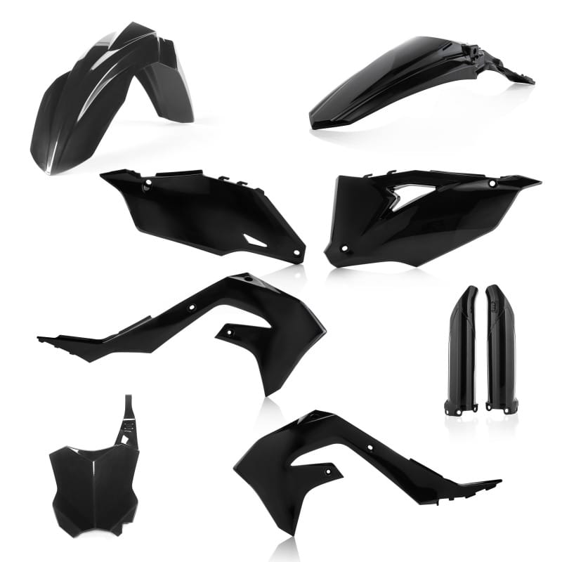 Acerbis — Acerbis 21+ Kawasaki KX250 KX250X/19-23 KX450 Full Plastic Kit - Black