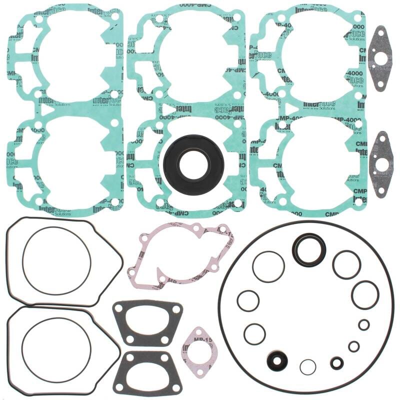 Vertex Pistons — Vertex Pistons 10-14 Grand Touring Sport 600 ACE/04-09 GSX Sport 500 SS Complete Gasket Kit w/ Seals