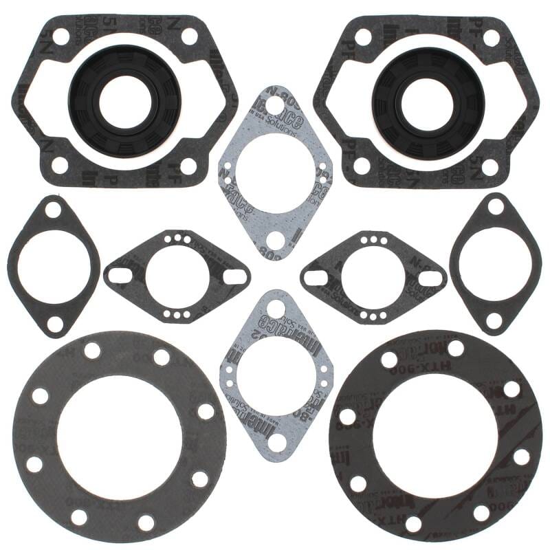Vertex Pistons — Vertex Gaskets 1972 Ski-Doo Blizzard FA Complete Gasket Kit w/ Oil Seals