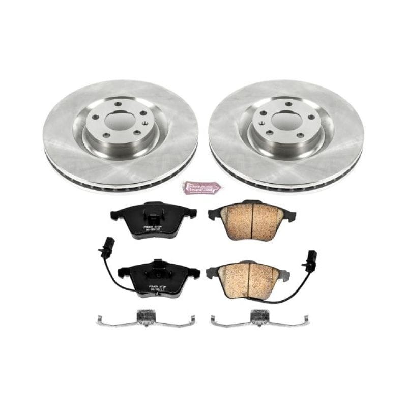 PowerStop — Power Stop 04-09 Audi S4 Front Autospecialty Brake Kit