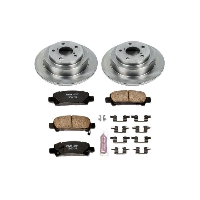 PowerStop — Power Stop 98-03 Subaru Forester Rear Autospecialty Brake Kit