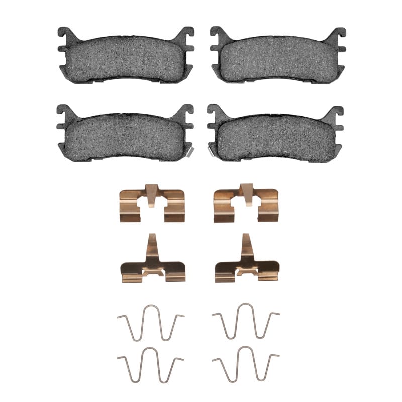 DFC — DFC 94-03 Ford Escort Rear 5000 Advanced Ceramic Brake Pads and Hardware Kit
DFC Brake Pad Set