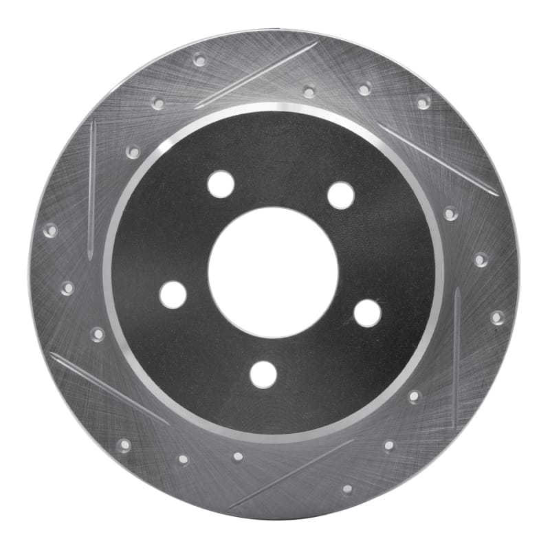 R1 Concepts — R1 97-07 Chrysler Town & Country Rear Left Drilled & Slotted Silver Brake Rotor
R1 Brake Rotor Drill