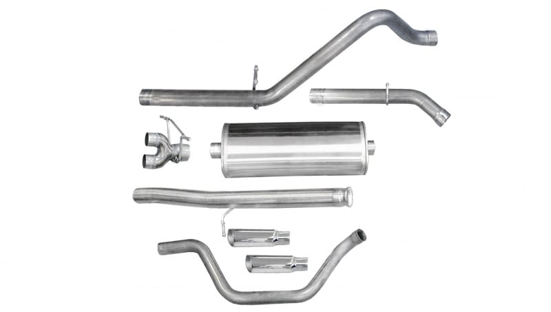 CORSA Performance — Corsa 2010-2013 Chevrolet Silverado Ext. Cab/Std. Bed 1500 4.8L V8 Polished Sport Cat-Back Exhaust
Exhaust