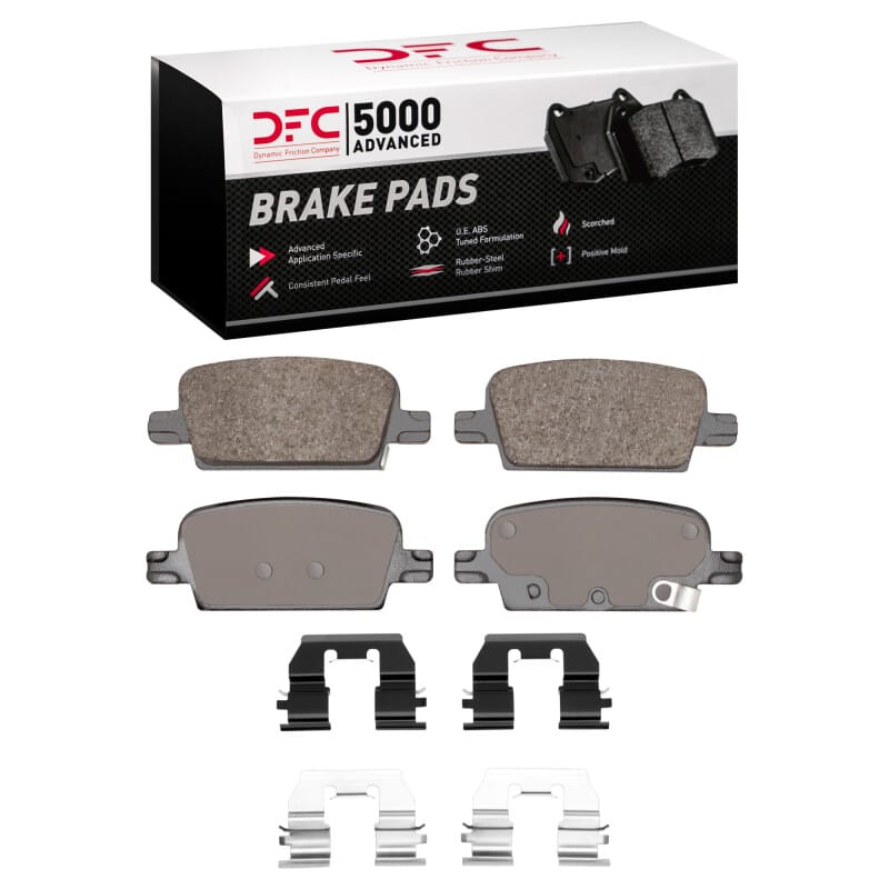DFC — DFC 16-21 Chevrolet Malibu Rear 5000 Advanced Ceramic Brake Pads and Hardware Kit
DFC Brake Pad Set