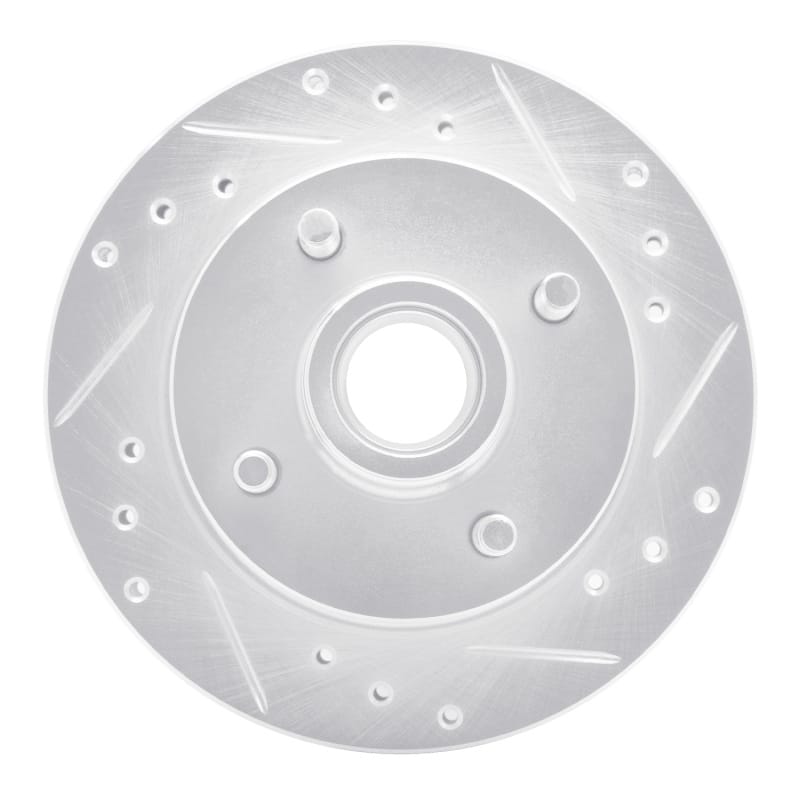 R1 Concepts — R1 79-81 Ford Mustang Front Right Drilled & Slotted Silver Brake Rotor
R1 Brake Rotor Drill