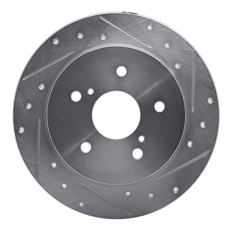 R1 Concepts — R1 10-13 Suzuki Kizashi Rear Right Drilled & Slotted Silver Brake Rotor
R1 Brake Rotor Drill