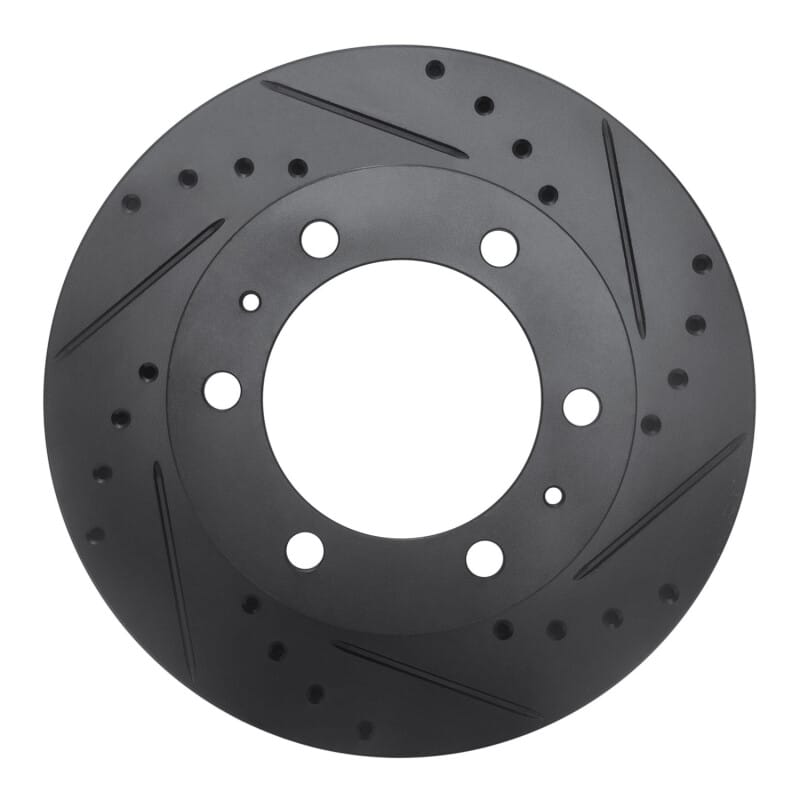 R1 Concepts — R1 09-15 Toyota Hilux (Mexico) Front Right Drilled & Slotted Black Brake Rotor
R1 Brake Rotor Drill