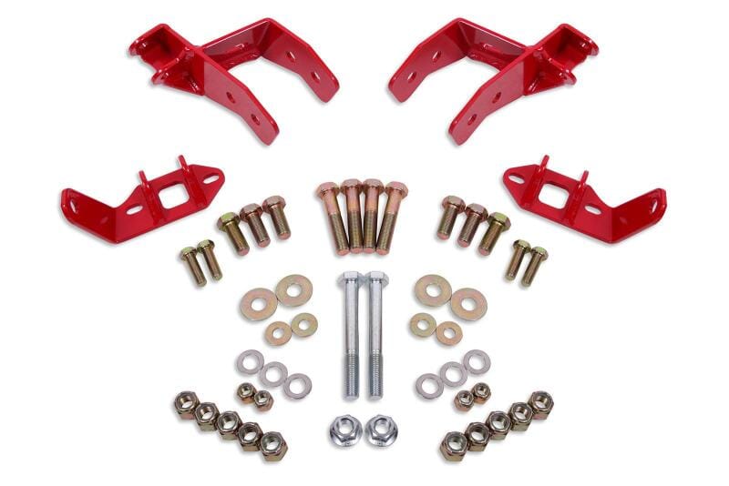 BMR Suspension — BMR 78-87 G-Body Coilover Conversion Kit Rear Non-adj Shock Mount w/o CAB - Red