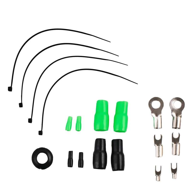 DS18 — DS18 4-GA Amplifier Install Kit Advance- Green