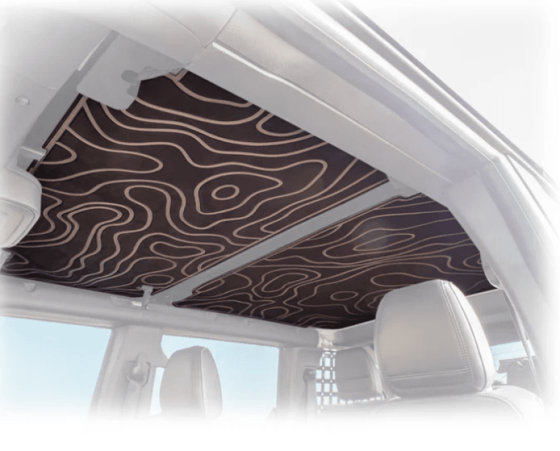 TURN Offroad — Turn Offroad 2021+ Ford Bronco Foam Headliner for TR10 Hardtop Black