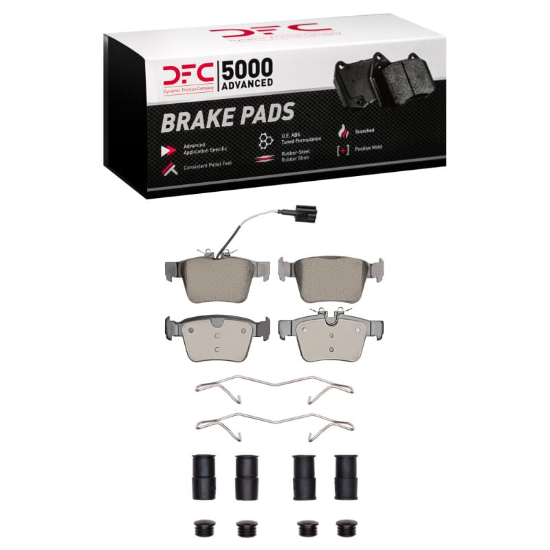 DFC — DFC 17-24 Maserati Ghibli Rear 5000 Advanced Ceramic Brake Pads and Hardware Kit
DFC Brake Pad Set
